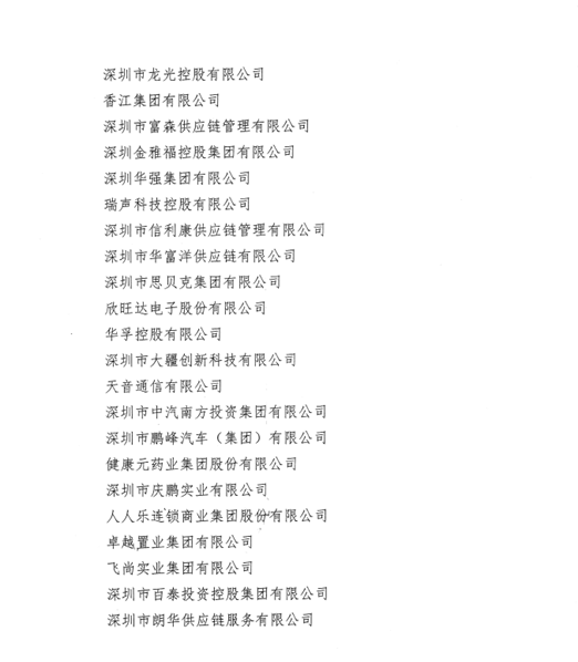 喜讯，开云供应链荣获“改革开放40周年深圳民营经济突出贡献企业”称号  
